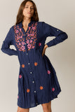 Ruby Yaya - Sasha Shirtmaker Dress - Navy