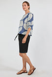 Ibisa - Kayce Top - Navy