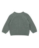 Bebe - Otto Proud Puppy Organic Knitted Jumper - Sage
