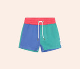 Huxbaby - Colour Block Twill Short - Multicolour