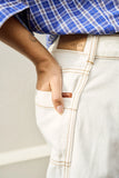 Ceres Life - Demi Barrel Jeans - Ecru