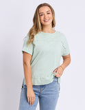 Foxwood - Allison Tee - Subdued Mint