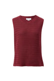Ceres Life - Maddy Mesh Knit Tank - Mulberry