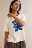 Ceres Life - Stevie Slouchy Tee - Buff / Ceres Sunny Afternoon