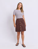 Foxwood - Amanda Skirt - Chocolate