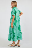 Ibisa - Kayce Midi Dress - Sea