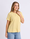 Foxwood - Allison Tee - Sunlight Yellow