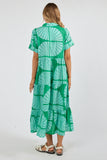 Ibisa - Kayce Midi Dress - Sea