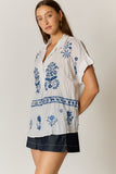 Ruby Yaya - Dixie Shirt - Blue