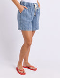 Foxwood - Cove Shorts - Denim Check