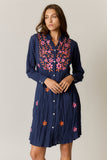 Ruby Yaya - Sasha Shirtmaker Dress - Navy