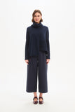 Tirelli - Roll Hem Pocket Knit - Navy