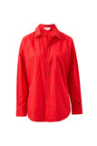 Ceres Life - Peta Oversized Shirt - Heritage Red