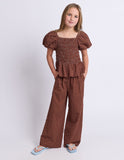 Eve Girl - Bobbi Top - Chocolate