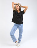 Foxwood - Allison Tee - Black