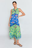 Lulalife - Bella Vista Maxi Dress - Blueberry