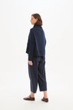 Tirelli - Roll Hem Pocket Knit - Navy