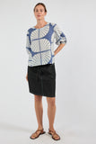 Ibisa - Kayce Top - Navy