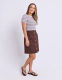 Foxwood - Amanda Skirt - Chocolate