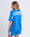 Foxwood - Interval Tee - Bright Blue / White