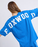 Foxwood - Interval Tee - Bright Blue / White