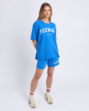 Foxwood - Interval Tee - Bright Blue / White
