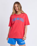 Foxwood - Interval Tee - Red / Blue
