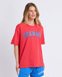 Foxwood - Interval Tee - Red / Blue