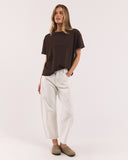Foxwood - Base Tee - Coffee