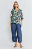 Ibisa - Maya Top - Navy