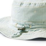 Wilson & Frenchy - Ditsy Daisy Organic Denim Sun Hat