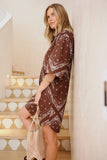Ceres Life - Sara Mini Shirt Dress - Bandana Print