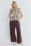 Lulalife - Sylvie Top - Cow