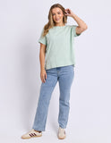 Foxwood - Allison Tee - Subdued Mint