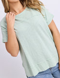 Foxwood - Allison Tee - Subdued Mint