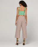 Boom Shankar - Evelina Pant - Cocoa Gingham