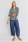 Ibisa - Maya Top - Navy