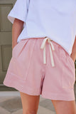 Ceres Life - Darcy Relaxed Everday Short - Blossom Pink