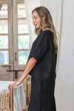 Free Angel - Rotondo Top - Black