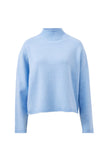 Ceres Life - Finley Funnel Neck Knit - China Blue