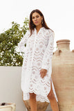 I Am Pylgrym - St Tropez Shirt Dress - Ecru