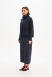 Tirelli - Roll Hem Pocket Knit - Navy