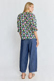 Ibisa - Maya Top - Navy