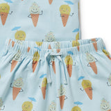 Wilson & Frenchy - Frosty Fruits Organic Short Sleeve PJ’s