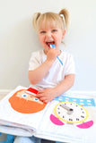 Curious Columbus - Fabric Activity Book - My Big Day
