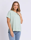 Foxwood - Allison Tee - Subdued Mint