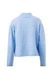 Ceres Life - Finley Funnel Neck Knit - China Blue