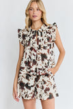 Lulalife - Sylvie Top - Cow