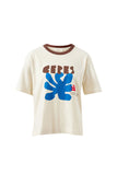 Ceres Life - Stevie Slouchy Tee - Buff / Ceres Sunny Afternoon