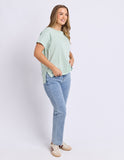 Foxwood - Allison Tee - Subdued Mint